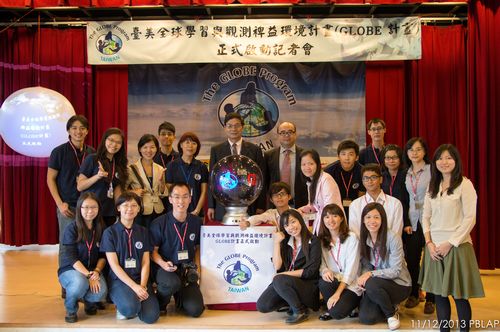 GLOBE Taiwan計畫受國科會支持，委託中央大學大氣科學系執行。黃牧群攝
