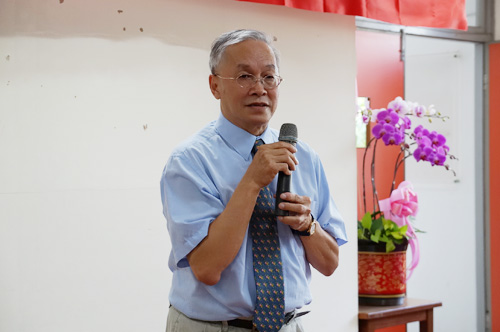 Dr. Ip Wing-huen was elected the Academician of Academia Sinica. PHOTO: Zhu Yun-xuan