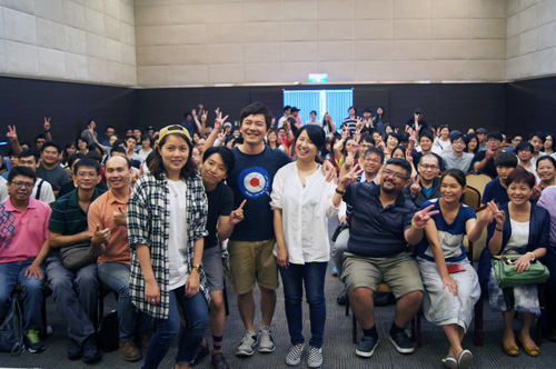 This summer, Wu shared his attendance of the competition and his prospect for coffee with coffee-lovers from around the country in the coffee sharing session in Taipei. Photo by Wen Li-an