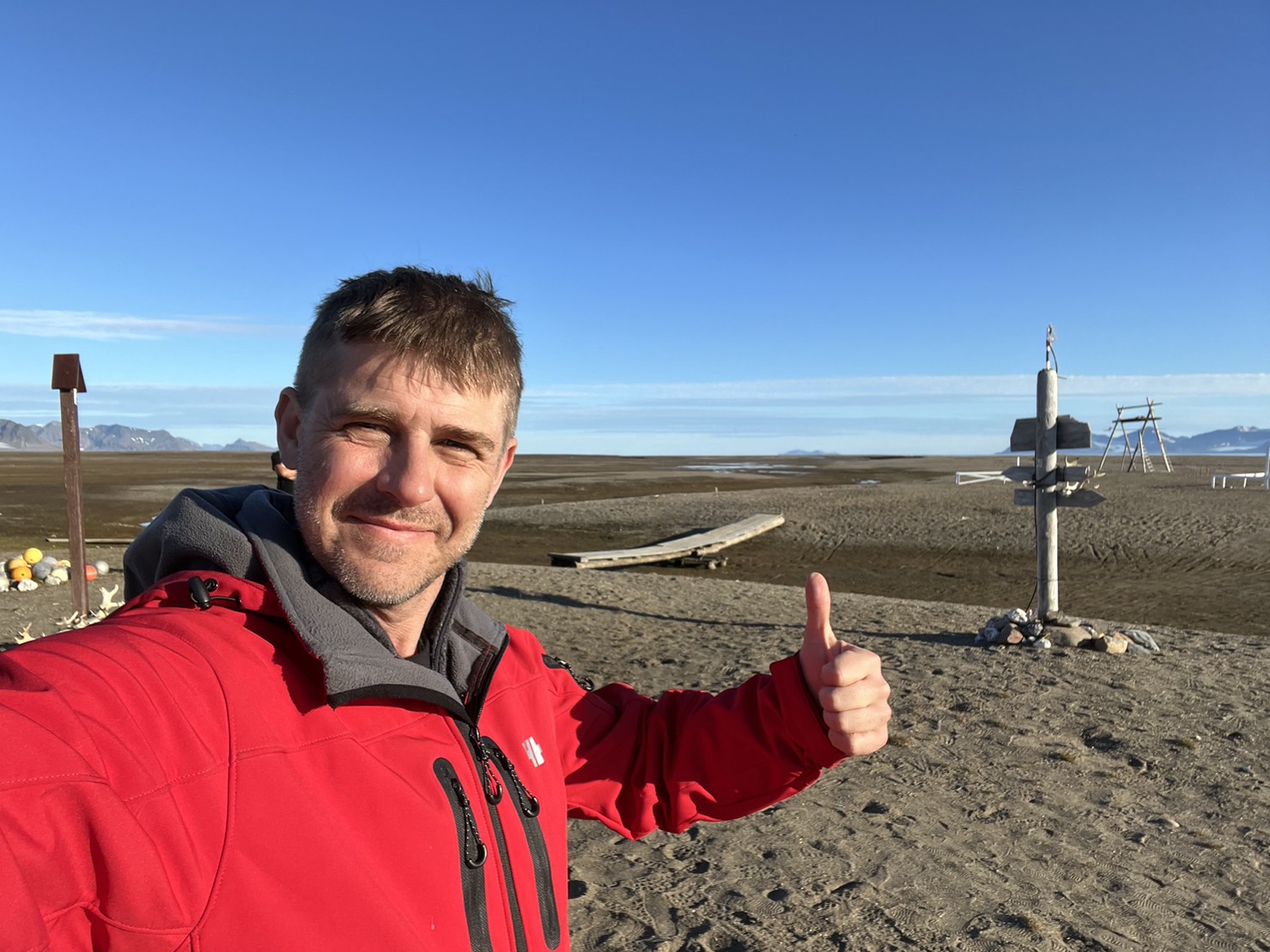 波蘭籍的中央大學專案助理教授張文和將擔任在挪威冷岸群島的「台灣極地研究站」主任。照片張文和提供