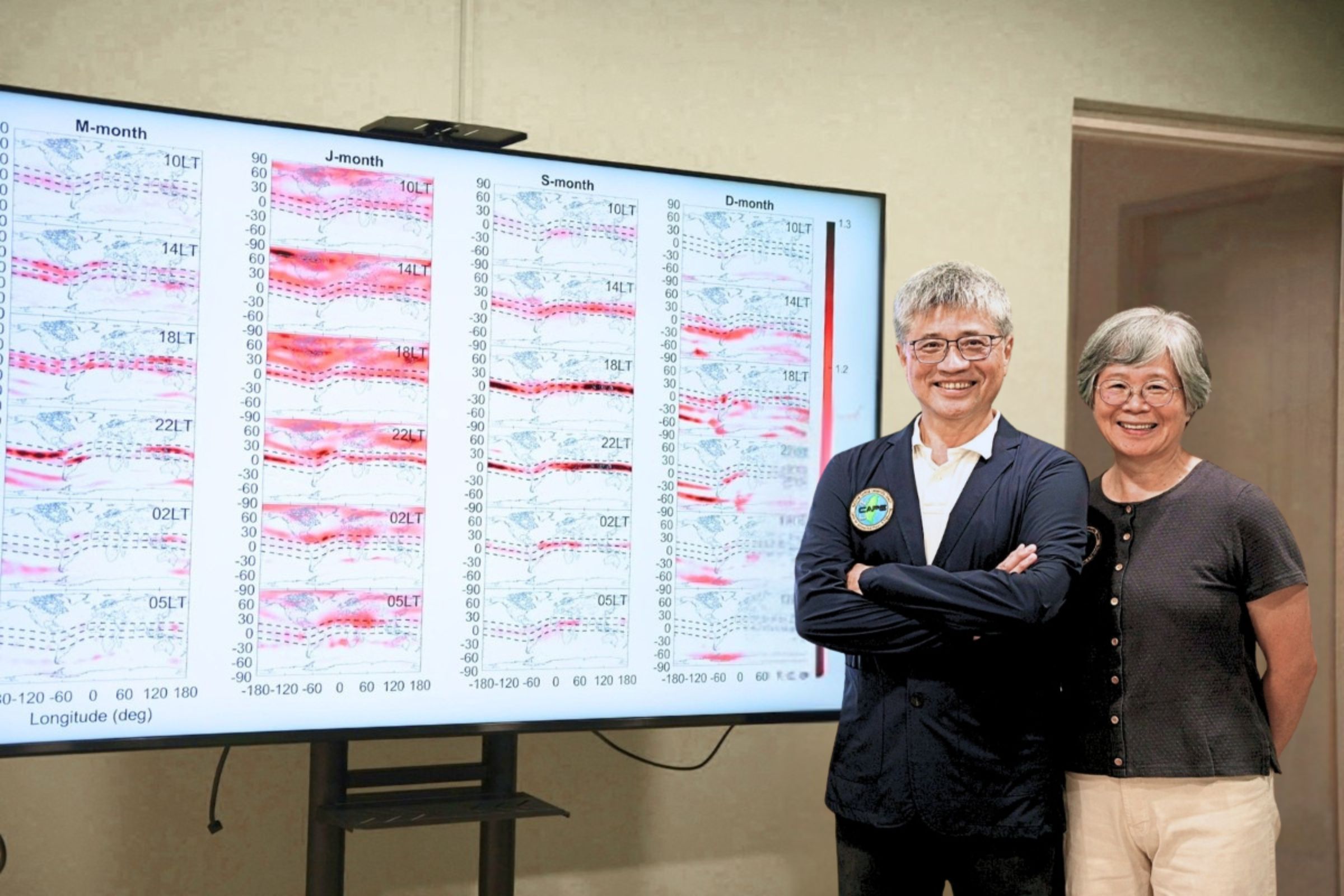 挑戰傳統認知！中央大學與京都大學揭開電離層「飽和效應」全球樣貌