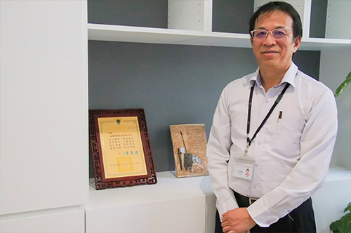 蔡文欽鼓勵學生先清楚自己想要的是甚麼，然後去準備、去努力。陳薏安攝。